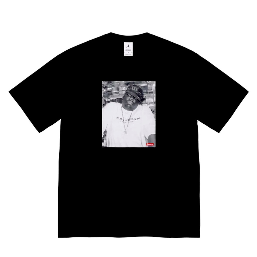🎤⛹🏼‍♂️ Supreme x Jordan Biggie Smalls T-shirt ⛹🏼‍♂️🎤